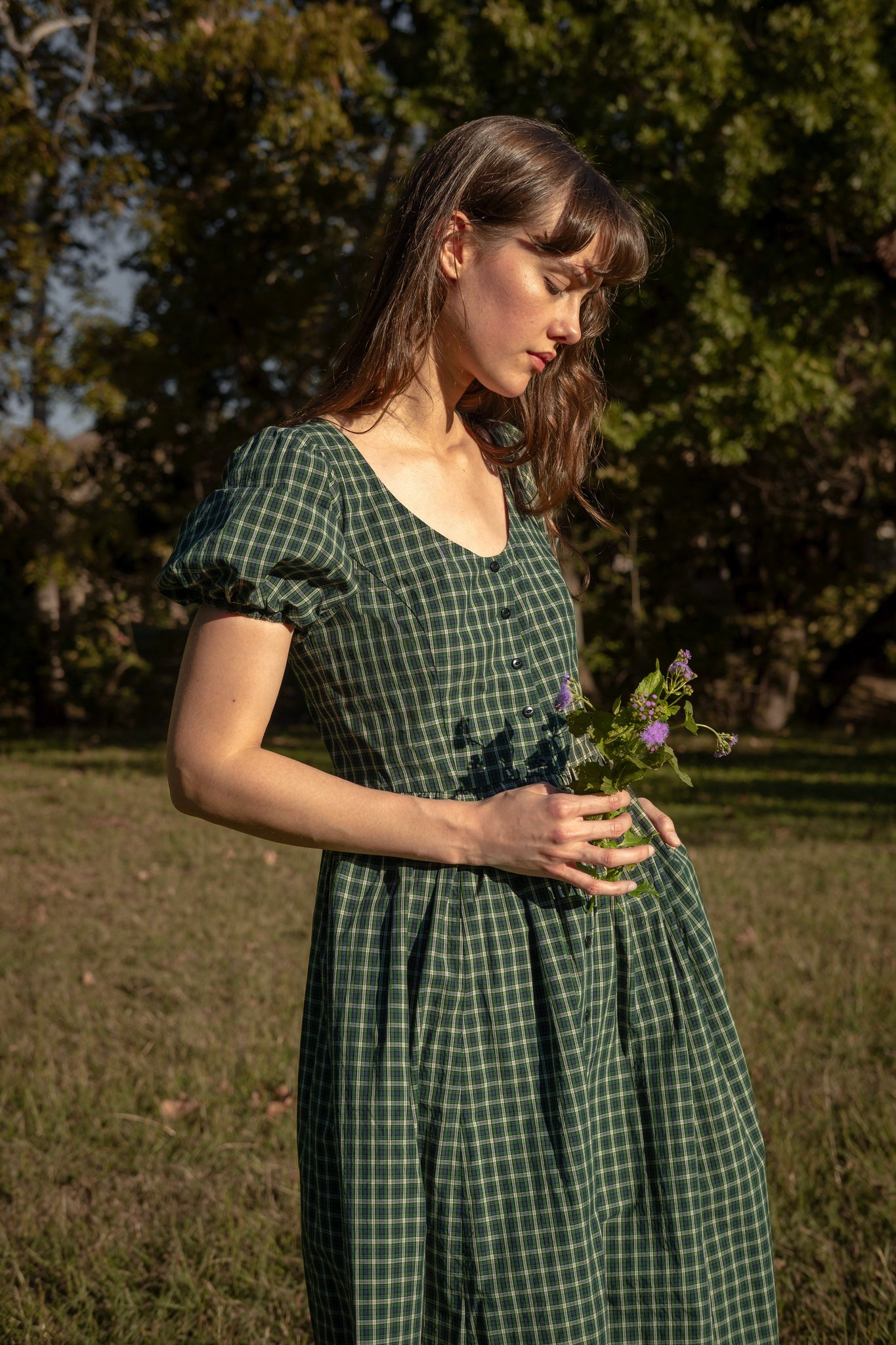 Maeve Dress in Haworth Plaid – Of Her Own Kind