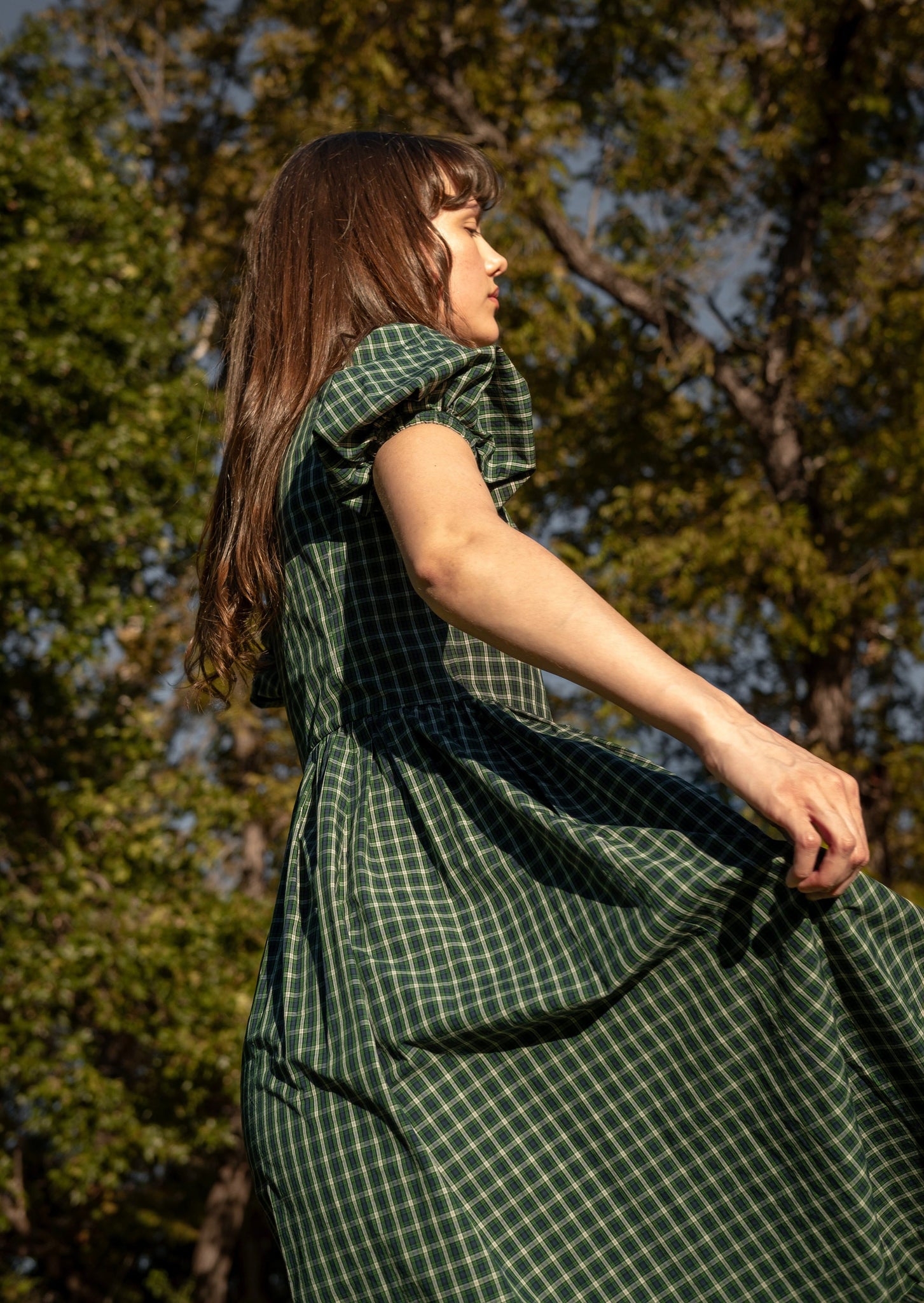 Maeve Dress in Haworth Plaid Maeve Dress in Haworth Plaid