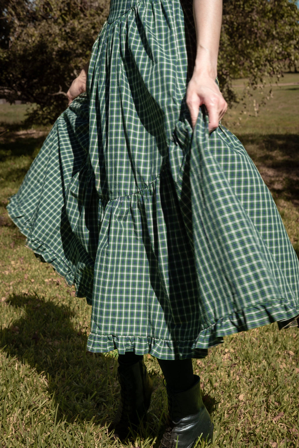 Mirabelle Dress in Haworth Plaid