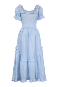 Adeline Dress in Blue Gingham Of Her Own Kind Adeline Dress in Blue Gingham Of Her Own Kind