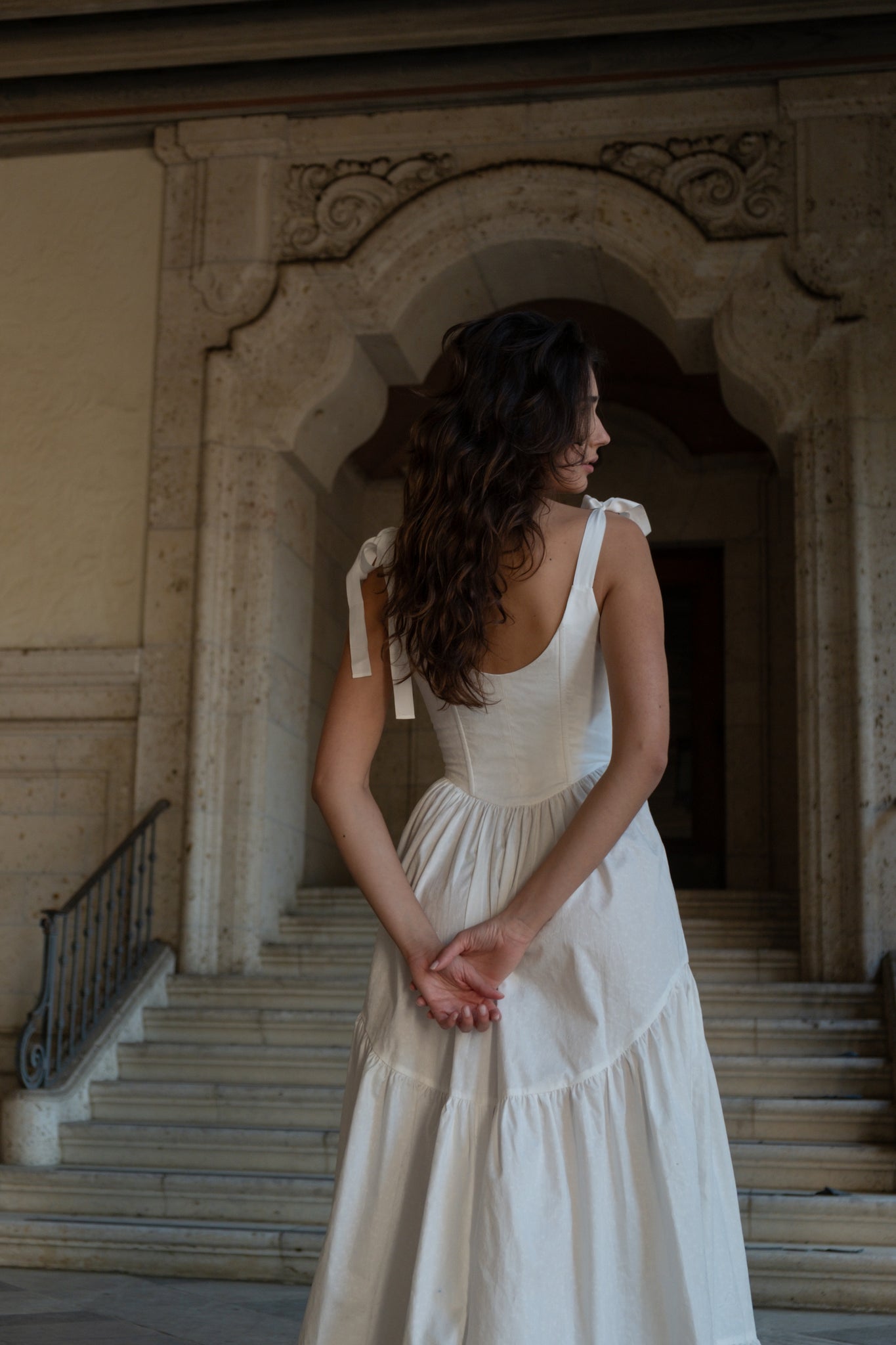 Mirabelle Bridal Dress in Pearl Jacquard
