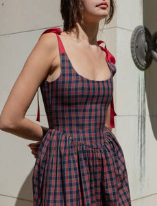 Mirabelle Dress in Arden Plaid