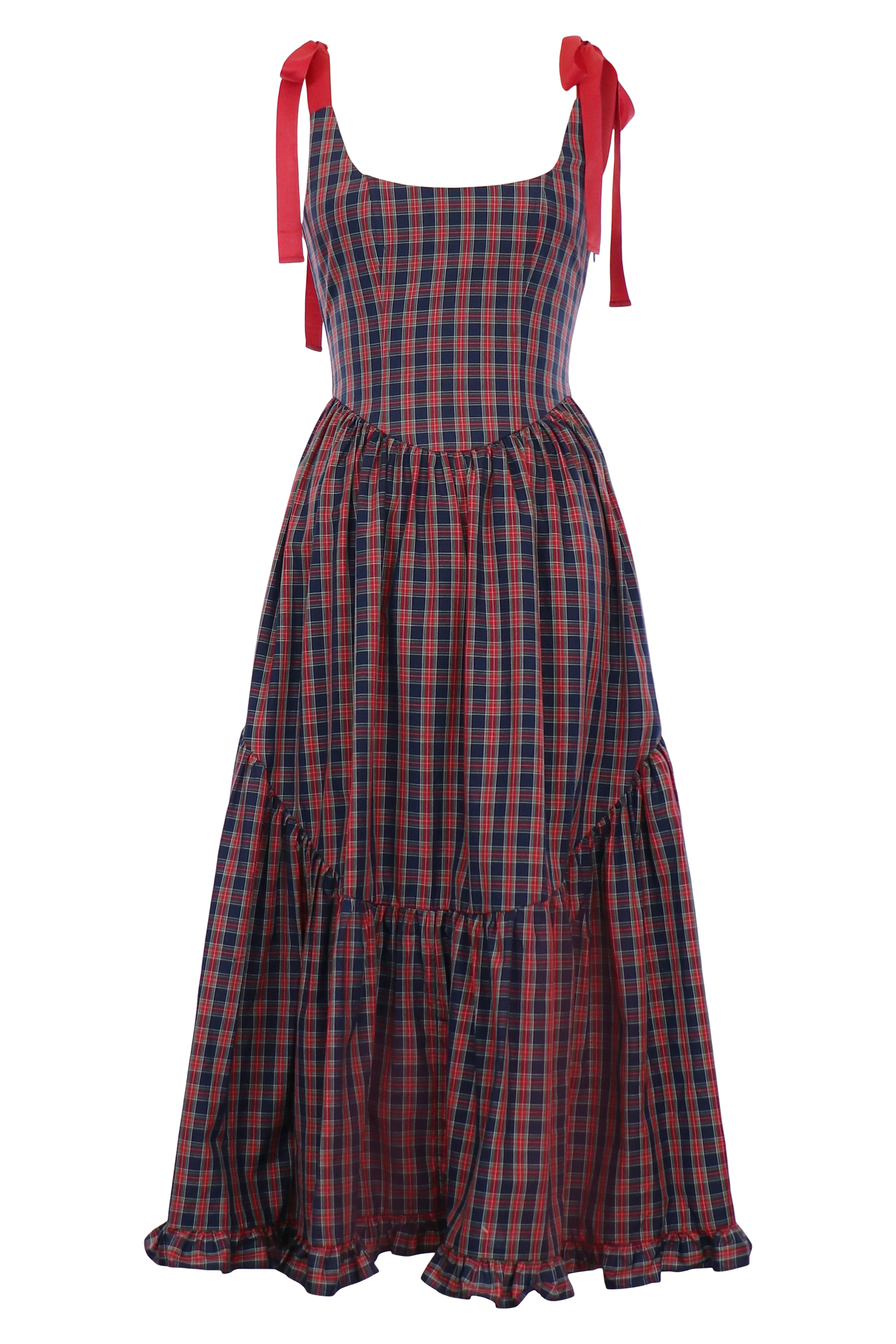 Mirabelle Dress in Arden Plaid