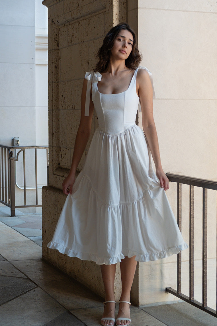 Mirabelle Bridal Dress in Pearl Jacquard